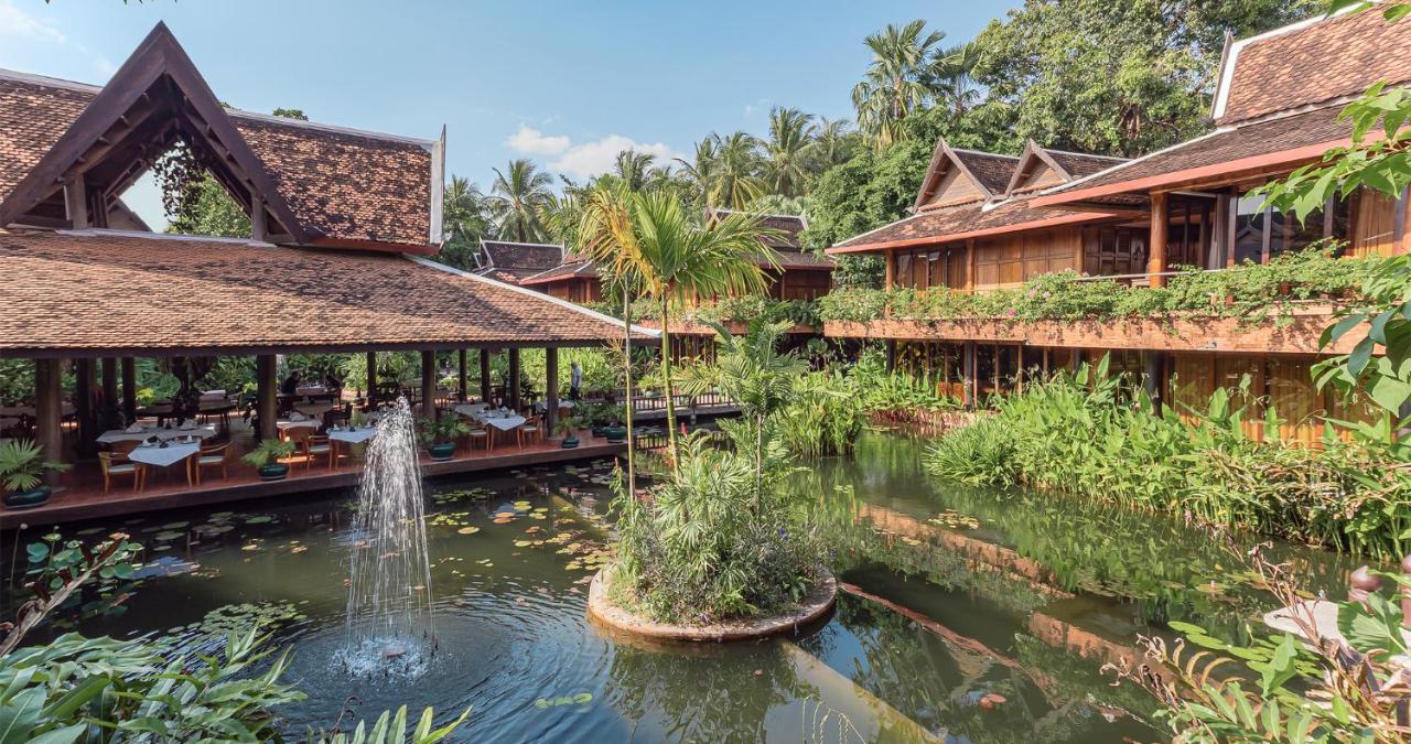 Angkor Village Hotel - Small Luxury Hotels Of The World Siem Reap Exteriér fotografie The resort's main restaurant